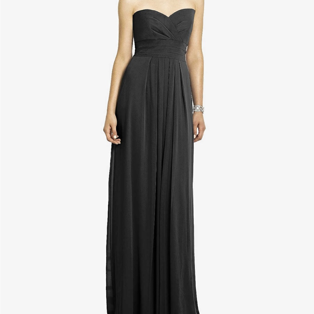 Black Bridesmaid Dress After Six Sz 10